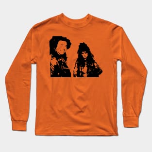 Laszlo and Nadja in the 80's Long Sleeve T-Shirt